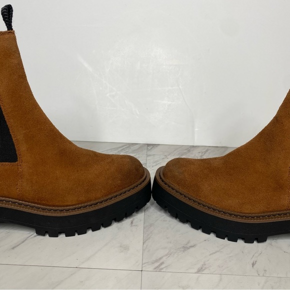 Sam Edelman Laguna Brown Suede Chelsea Boot 5 1/2 M - Picture 10 of 16